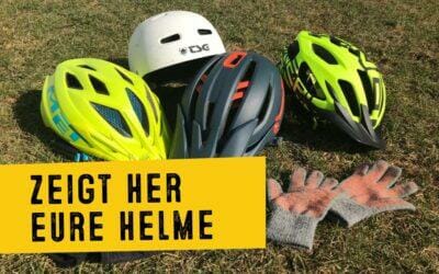 Bei uns wird mit Helm geklettert – Handschuhe sind empfohlen