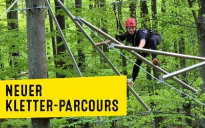 Neu und X-trem schwerer Kletter-Parcours